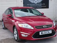 Used Ford Mondeo Titanium 115 HP (84 kW) 2013 Red Hatchback