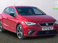 Usado Seat Ibiza FR Sport 110 HP (80 kW) 2022 Vermelho Citadino