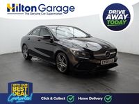 Used Mercedes CLA180 AMG line 122 HP (89 kW) 2019 Black Sedan