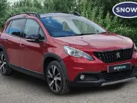 Used Peugeot 2008 GT-line 110 HP (80 kW) 2019 Red SUV