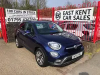 Used Fiat 500X Cross 120 HP (88 kW) 2015 Blue SUV
