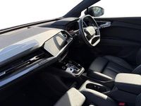 Used Audi Q4 e-tron Comfort 125 kW (170 HP) 2021 Navarra blue SUV