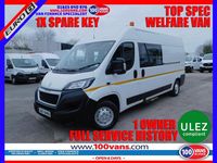 Used Peugeot Boxer 140 HP (102 kW) 2021 White Van
