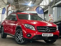 Used Mercedes GLA180 Urban 122 HP (89 kW) 2019 Red SUV