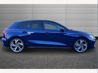 Used Audi A3 Black Edition 150 HP (110 kW) 2024 Blue Hatchback