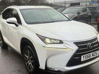 Used Lexus NX300h Luxury Line 2016 White SUV
