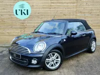 Usado Mini Cooper D Cabriolet 2014 Azul Descapotable