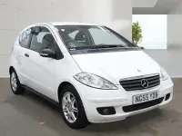 Used Mercedes A200 Classic 136 HP (100 kW) 2005 White Hatchback