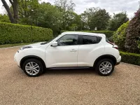 Used Nissan Juke N-Connecta 115 HP (84 kW) 2017 White SUV