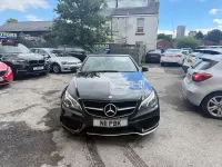 Used Mercedes E220 AMG line 174 HP (127 kW) 2016 Black Cabriolet