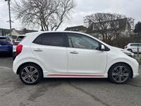 Used Kia Picanto GT-Line S 99 HP (72 kW) 2018 White Hatchback