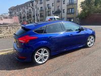 Used Ford Focus ST 185 HP (136 kW) 2018 Blue Hatchback