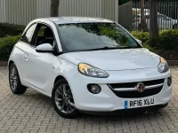 Used Vauxhall Adam Jam 69 HP (50 kW) 2016 White Hatchback