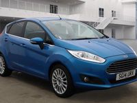 Used Ford Fiesta Titanium 2014 Blue Hatchback