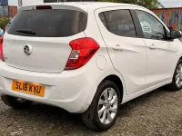 Used Vauxhall Viva 75 HP (55 kW) 2016 White Hatchback
