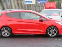 Used Ford Fiesta ST-Line 100 HP (73 kW) 2018 Red Hatchback