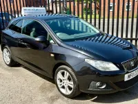 Used Seat Ibiza 85 HP (62 kW) 2011 Black Hatchback