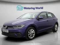 Used VW Polo Style 95 HP (69 kW) 2023 Purple Hatchback