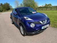 Used Nissan Juke Acenta Premium 2015 Blue SUV