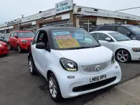 Used Smart ForTwo Coupé Passion 71 HP (52 kW) 2016 White Coupe