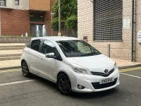 Used Toyota Yaris Trend 2013 White Hatchback