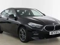 Used BMW 218 Sport Line 134 HP (98 kW) 2021 Black Coupe