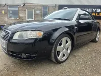 Used Audi A4 Cabriolet S-Line 2006 Black Cabriolet