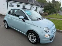 Used Fiat 500 2024 Green Hatchback