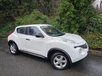Used Nissan Juke Visia 110 HP (80 kW) 2013 White SUV