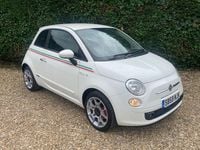 Used Fiat 500 Sport 99 HP (72 kW) 2010 White Hatchback
