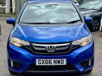 Used Honda Jazz SE 102 HP (75 kW) 2016 Blue Hatchback