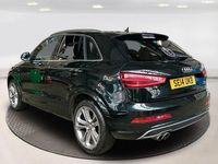Begagnad Audi Q3 S-line plus 2014 Svart SUV
