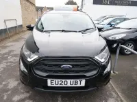 Used Ford Ecosport ST-Line 125 HP (91 kW) 2020 Black SUV