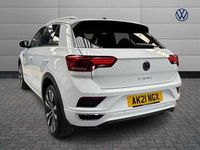 Used VW T-Roc R-line 150 HP (110 kW) 2021 White SUV