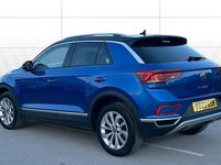 Used VW T-Roc Style 115 HP (84 kW) 2023 Blue SUV