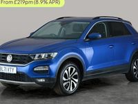 Used VW T-Roc Active 150 HP (110 kW) 2021 Blue SUV