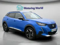 Used Peugeot e-2008 Allure Premium 100 kW (136 HP) 2022 Blue SUV