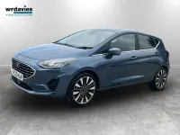 Used Ford Fiesta Titanium 125 HP (91 kW) 2022 Blue Hatchback
