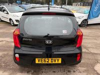 Used Kia Picanto 84 HP (61 kW) 2013 Black Hatchback