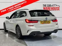 Begagnad BMW 320 M Sport 2020 Vit Kombi