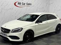 Used Mercedes A160 AMG Line Premium 102 HP (75 kW) 2017 White Hatchback
