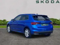 New Skoda Fabia SE L 85 HP (62 kW) 2026 Race blue metallic Hatchback