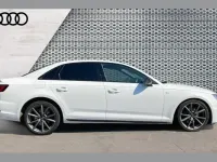Used Audi A4 Black Edition 150 HP (110 kW) 2019 Ibis white Sedan