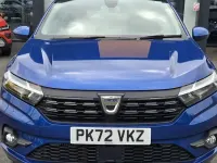 Used Dacia Sandero Comfort 91 HP (66 kW) 2022 Blue Hatchback