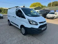 Used Ford Transit Custom 105 HP (77 kW) 2017 White Van