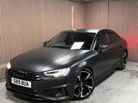 Begagnad Audi A4 Black Edition 150 HK (110 kW) 2019 Svart Sedan