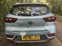 Used MG ZS Exclusive 105 kW (143 HP) 2020 Blue SUV