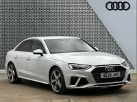 Used Audi A4 S-Line 204 HP (150 kW) 2024 White Sedan