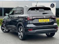 Used VW T-Cross R-line 150 HP (110 kW) 2021 Black SUV