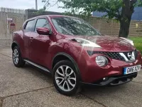 Usado Nissan Juke Tekna 117 HP (86 kW) 2016 Vermelho SUV
